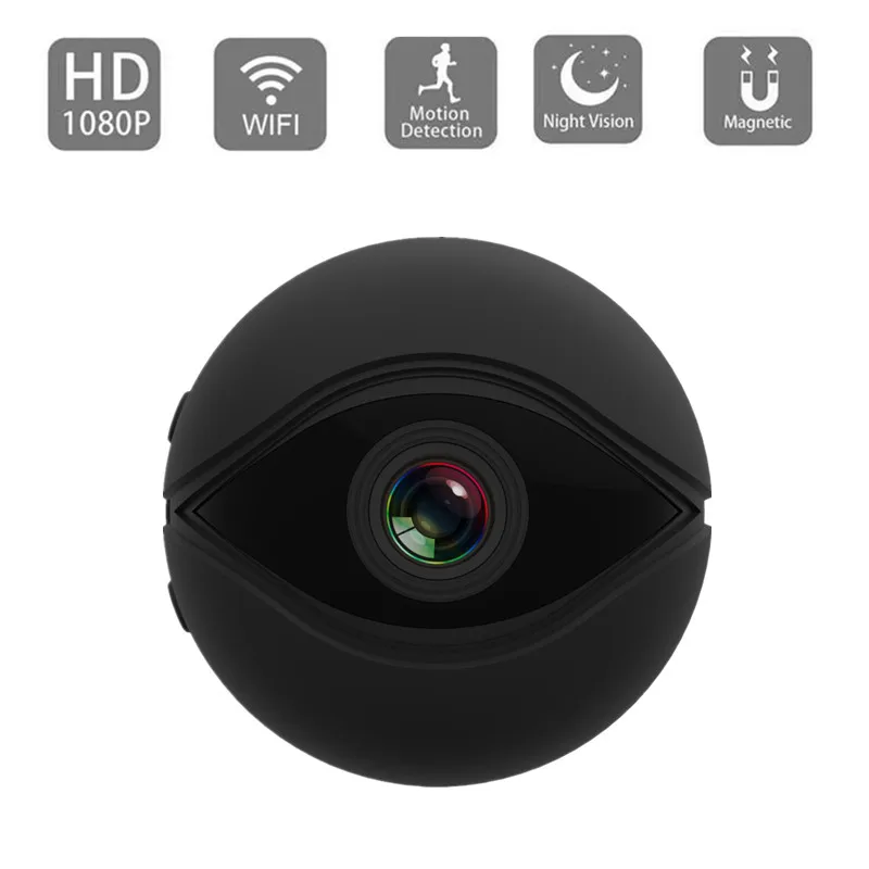 

V2 mini camera wifi 1080P HD Cam gizli kamera Motion Detection Alarm No light infrared night vision camcorder small baby camera