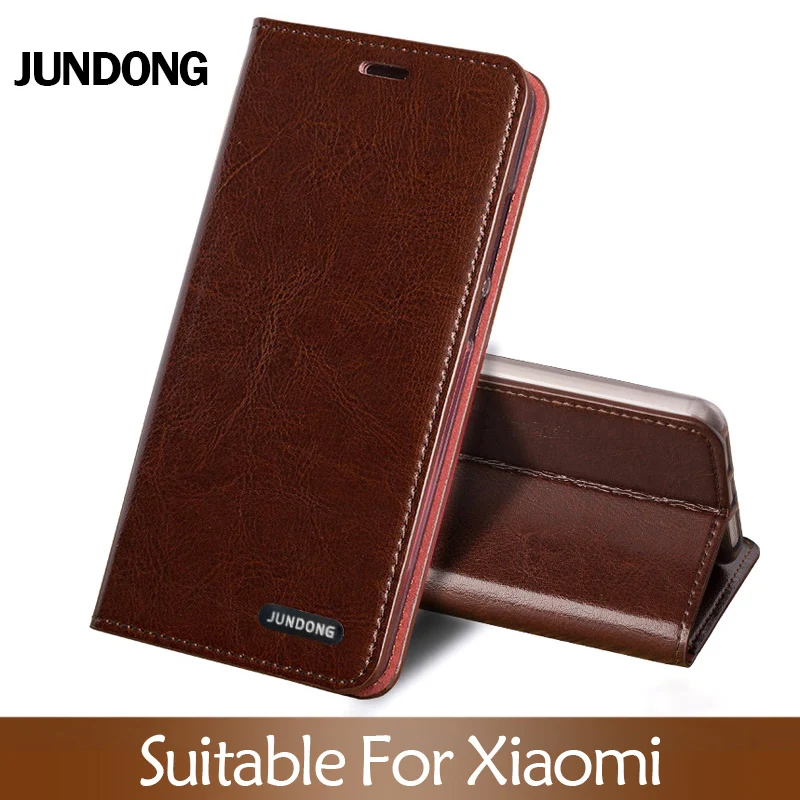 Flip Case For Xiaomi Mi 8 9 se 9T A1 A2 A3 lite Max 3 Mix 2s Y3 Poco F1 Oil wax skin Cover Redmi Note 4X 5 6 7 Pro case | Мобильные