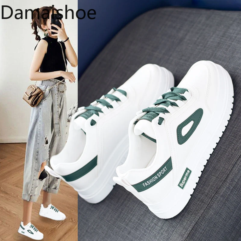 viering Billy Goat Tegenstrijdigheid Witte Schoenen Vrouwen Schoenen 2021 Nieuwe Lente Populaire Schoenen  Veelzijdige Student Platform Comfort Wit Schoenen Sport Board Schoen  Mode|Sneakers voor vrouwen| - AliExpress