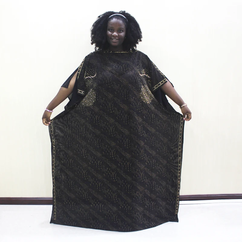 

Dashikiage Diamonds Gold Crocodile pattern Print African Dashiki Elegant Party Dresses Plus Size