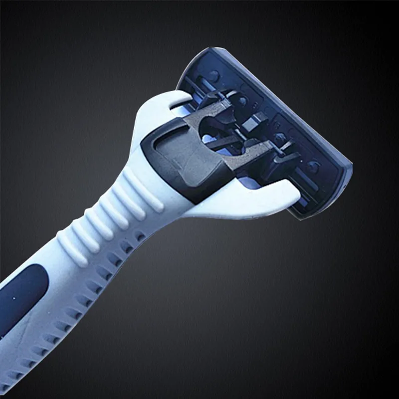 6 Layers Razor 1 Razor Holder 7 Blades Replacement Shaver Head Cassette Shaving Razor Set Face Knife For Man face shaver