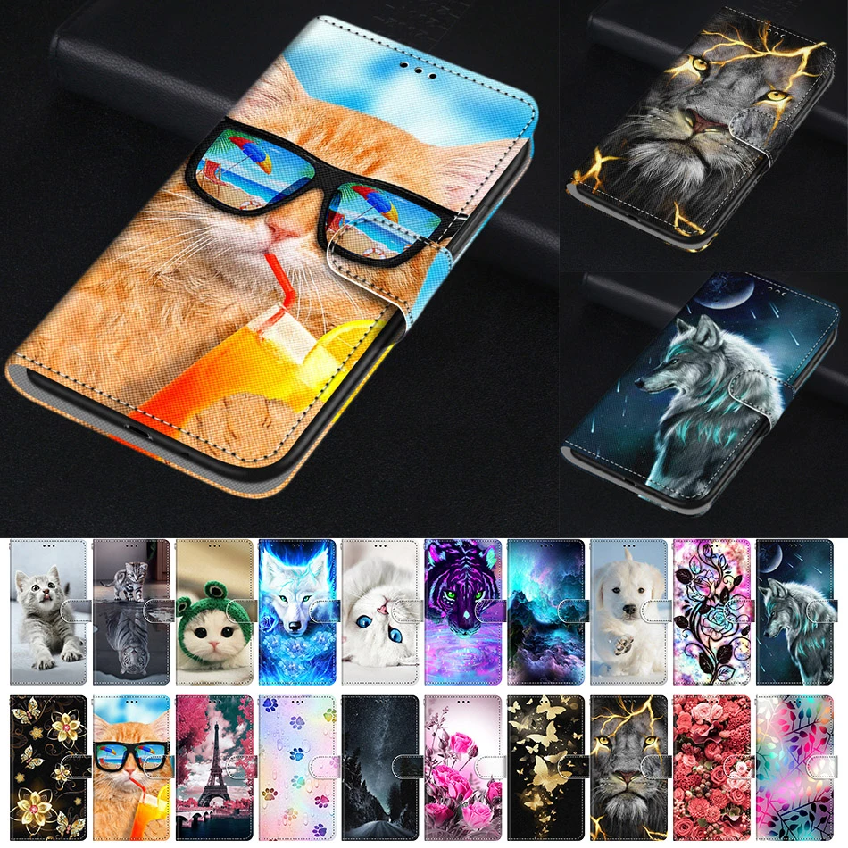Милый чехол с животными для Meizu M8 X8 V8 Pro чехол-кошелек iPhone 10 X SE 2020 XS Max iPhone11 11 |