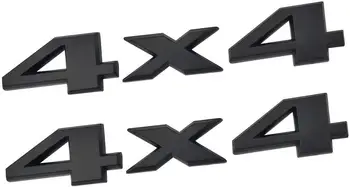 

2 Pack Auto Tuning 4x4, 3d Decal Emblem Replacement for SUV 4wd Grand Cherokee Wrangler Compass Sticker Liberty Nameplate