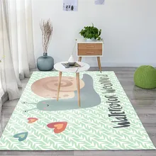 Милый мультяшный ковер для гостиной, мягкий ковер для детской/девичьей комнаты, Симпатичные Коврики для спальни, компьютерное кресло, напольный коврик/ковер