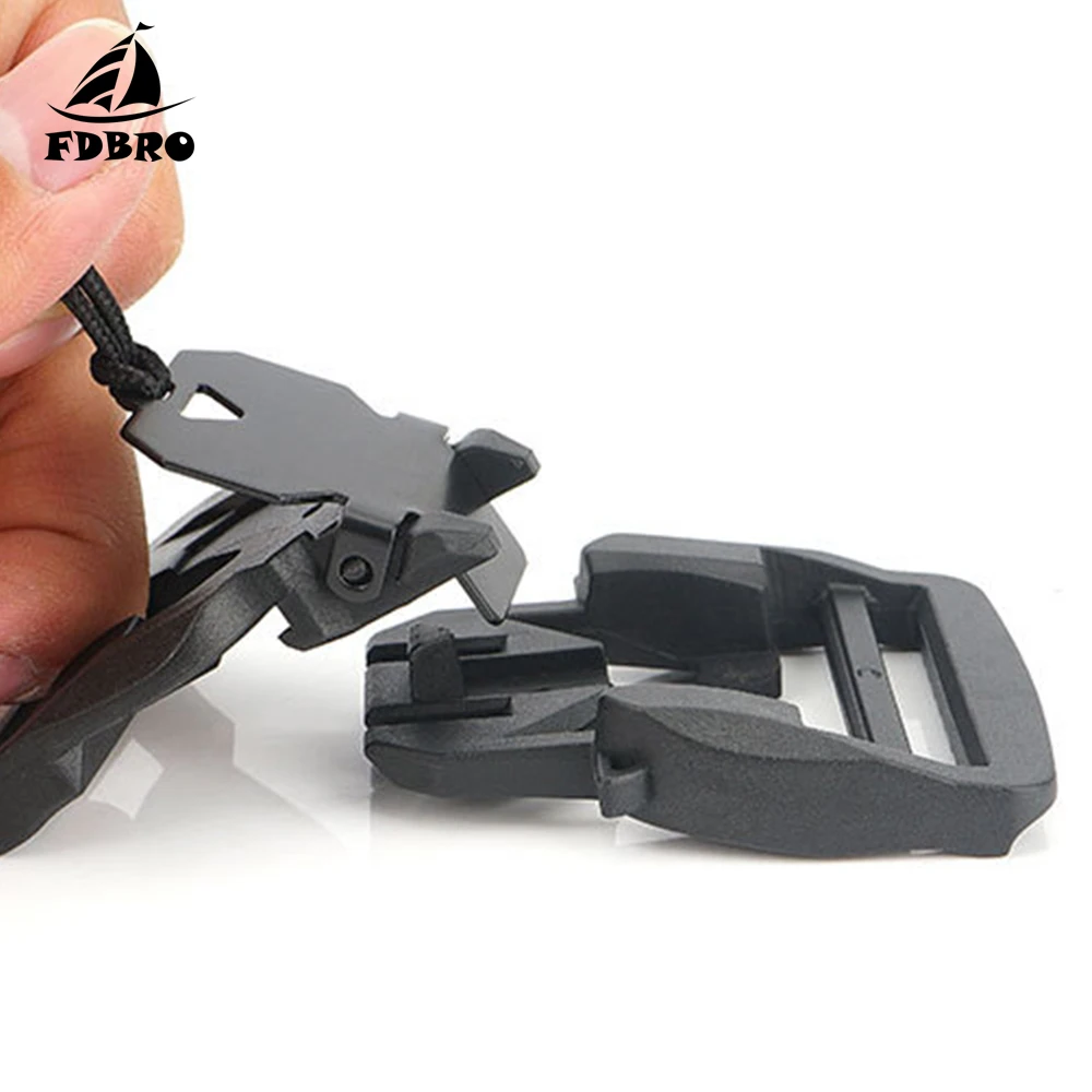 FDBRO 2PCS Universal Men Magnetic Buckle Tactical Belt Side Release Buckle Adjustable DIY Belt Buckle Military Accessories
