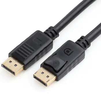 

Standard Display Port Male To DisplayPort Male DP Cable 6ft 1.8m for Monitors & ATL Nvidia Graphics Card