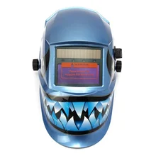 Синяя Акула Солнечная полностью автоматическая затемненная Сварочная маска шлем Сварочная маска автоматический сварочный щит