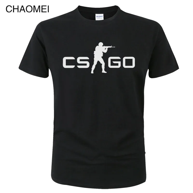 Футболка мужская игровая CS GO топ в стиле хип хоп C105 лето 2019|Футболки| |