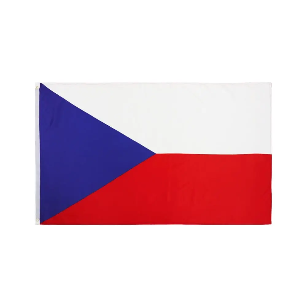 

3X5 Ft Czech CZ Republic Flag with Brass Grommets for Decor