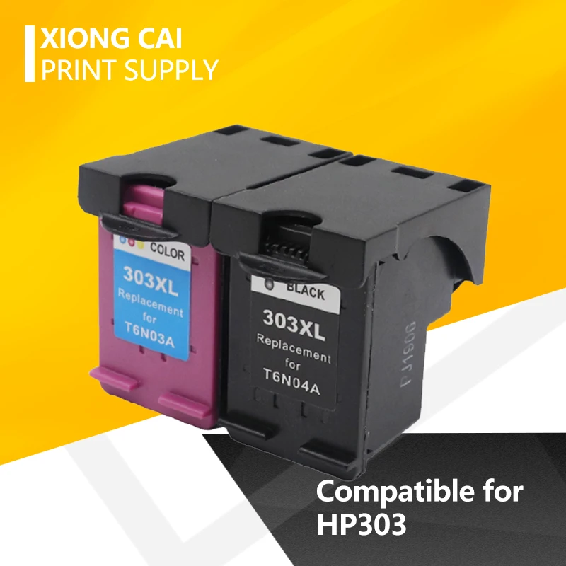 Чернильный картридж для принтеров HP 303 hp 6220 Envy 6222 6230 6234 6252 6255 7120 7130 7132 7155 2 цвета |