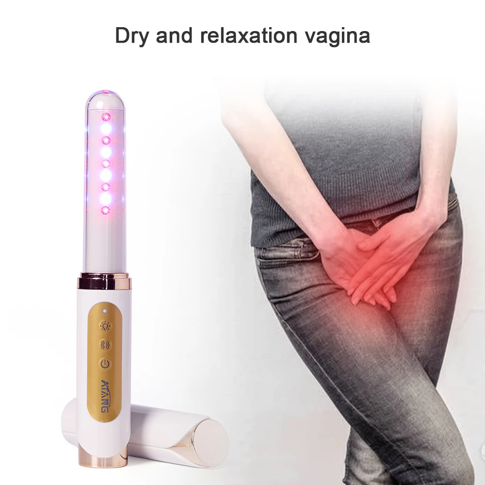 Vaginitis Detox Eliminate Odors and Pruritus Vibrator Sex Toy Women Waterproof Cold Laser Therapy Device Vaginal Tightening