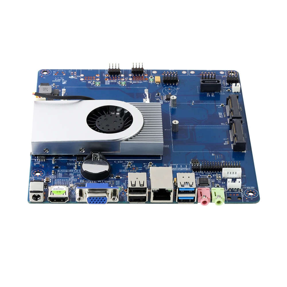 #Special Offers Motherboard Desktop Mini ITX Intel Core i3 4010U built-in Processor DDR3L mSATA SATA HDMI VGA Mini PCIe Wifi 6*USB Mainboard