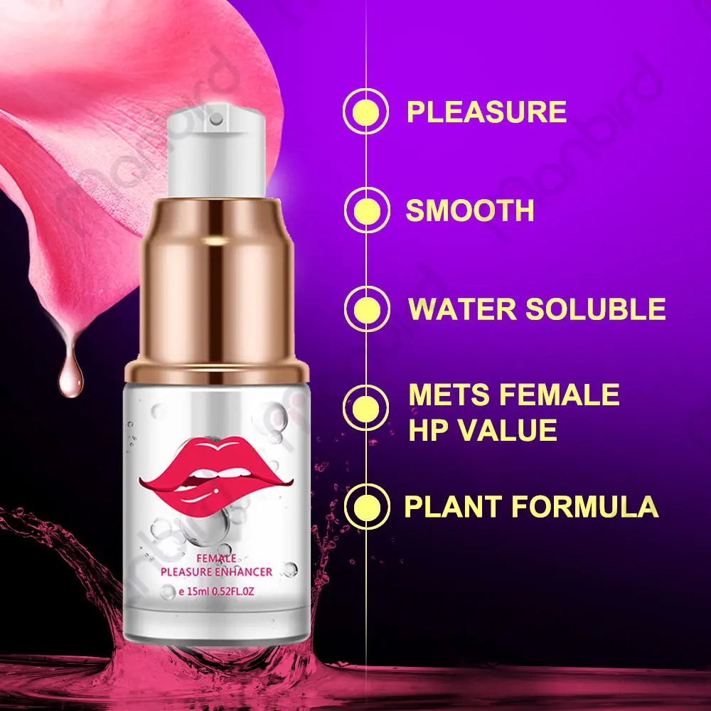 Orgasm Gel Libido Enhancer Sexual Aphrodisiac Intense Orgasmic Gel Sex Drops Exciter for Women Stimulant Vagina Sex Spray 15ml