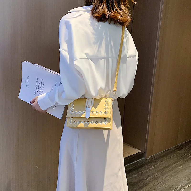 

Popular Small Bag Women's 2019 New Style Fashion Korean-style Versatile Shoulder Bag Simple Shoulder Bag Western Style Fashion S