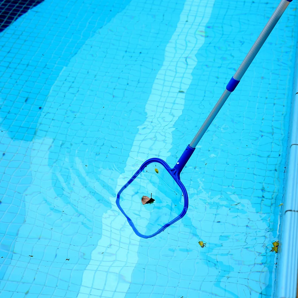 Swimming Pool Skimmer Net Rubbish Cleaning Rake Mesh Leaf Nets Deep Bag All Kinds Pools Use Expansion Accessories | Спорт и