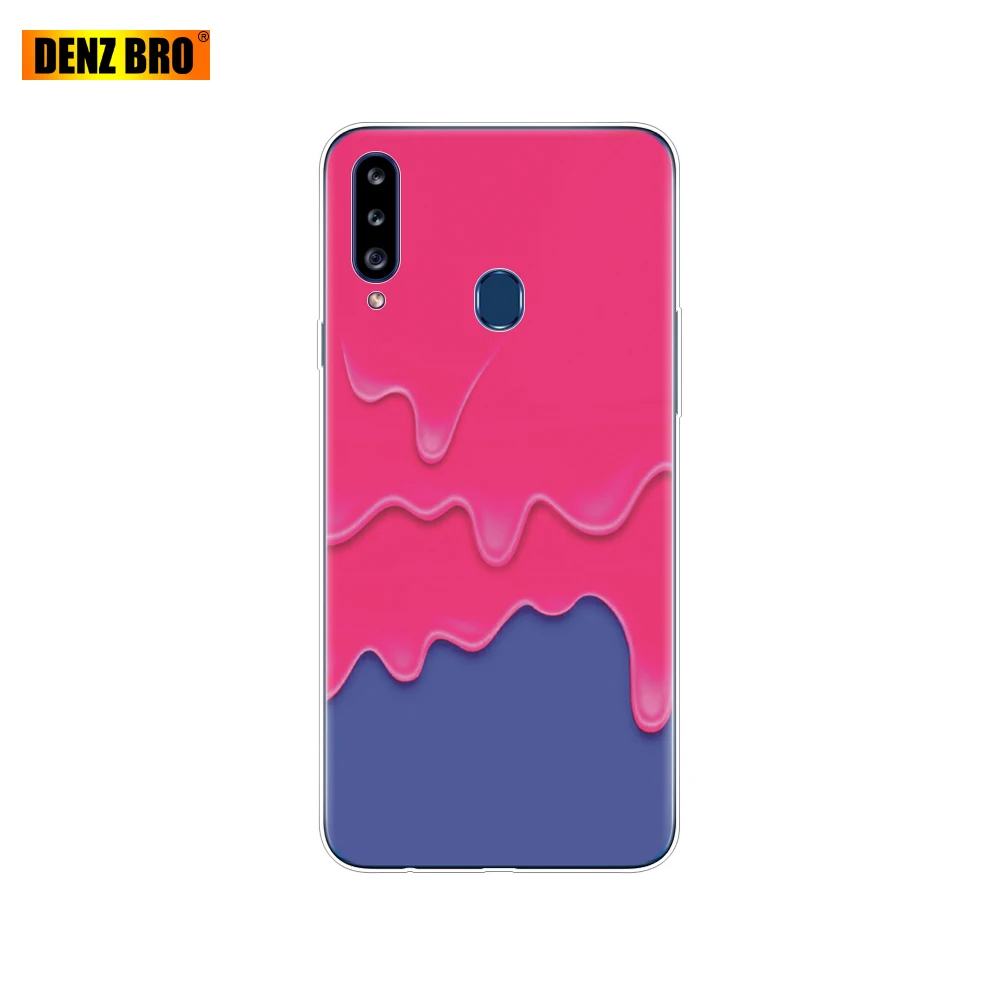 Силиконовый чехол для samsung Galaxy a20s, чехол-бампер для Galaxy a20s, мягкий чехол для телефона из ТПУ для samsung A20s A 20s a207, SM-a207f, чехлы - Цвет: 61681