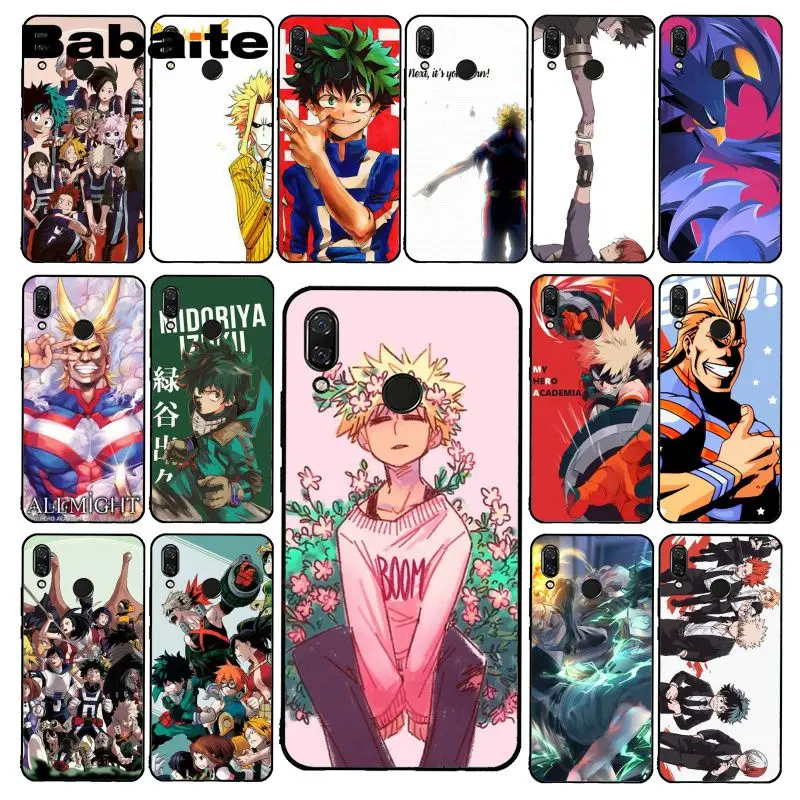 Чехол для телефона Babaite с аниме Моя геройская Академия deku bakugou Boku no Hero Xiaomi Redmi4X 6A 9 Go