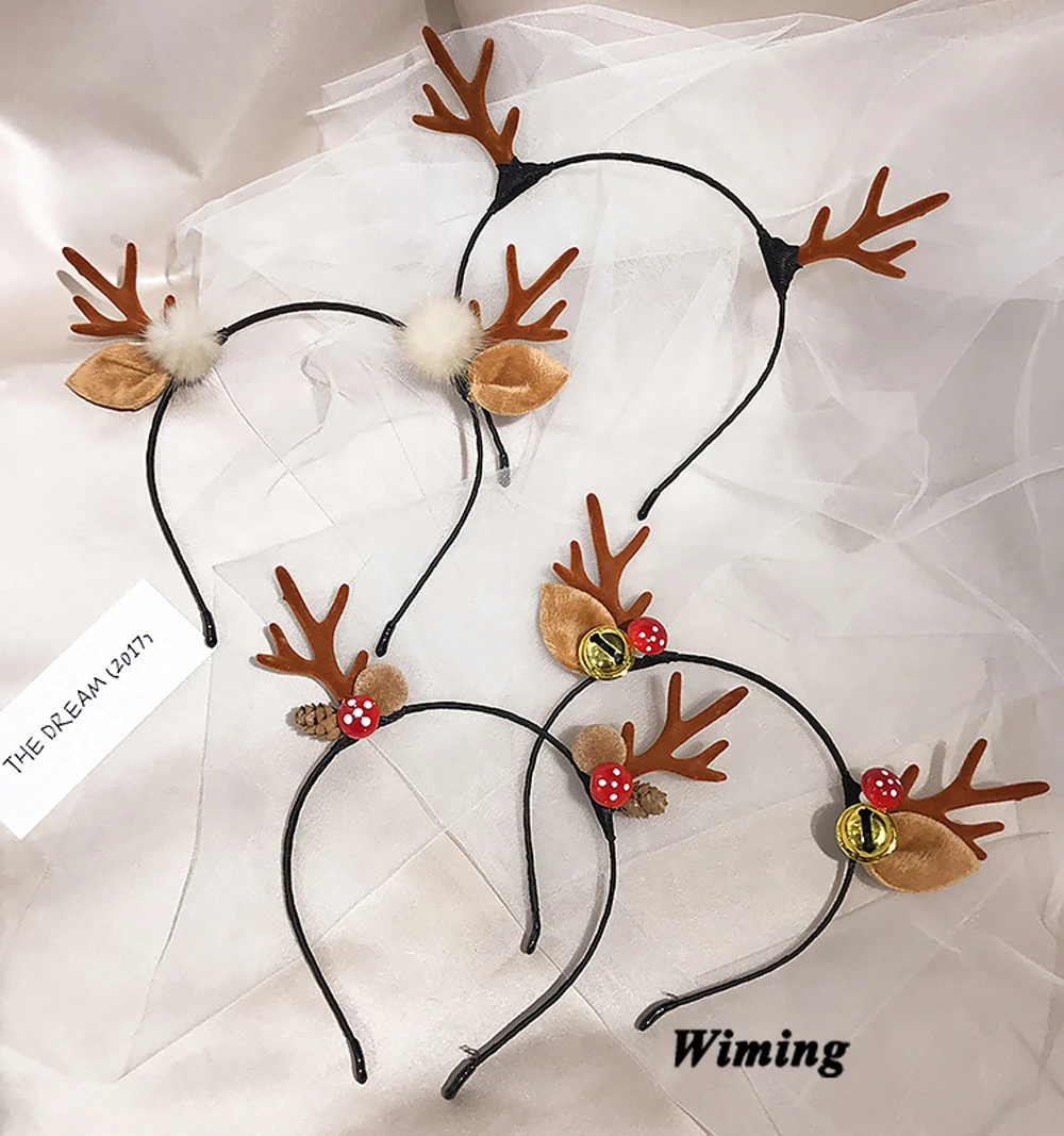 baby reindeer antlers headband