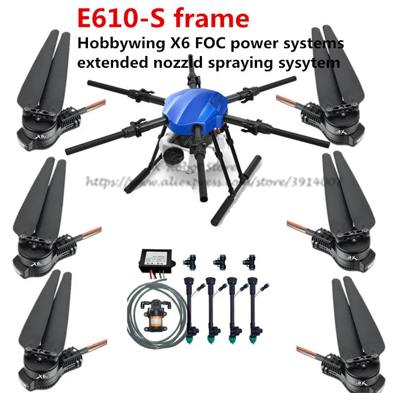 EFT E610S E610 S 10L 10KG рамка для сельскохозяйственного дрона с распылителем и системой