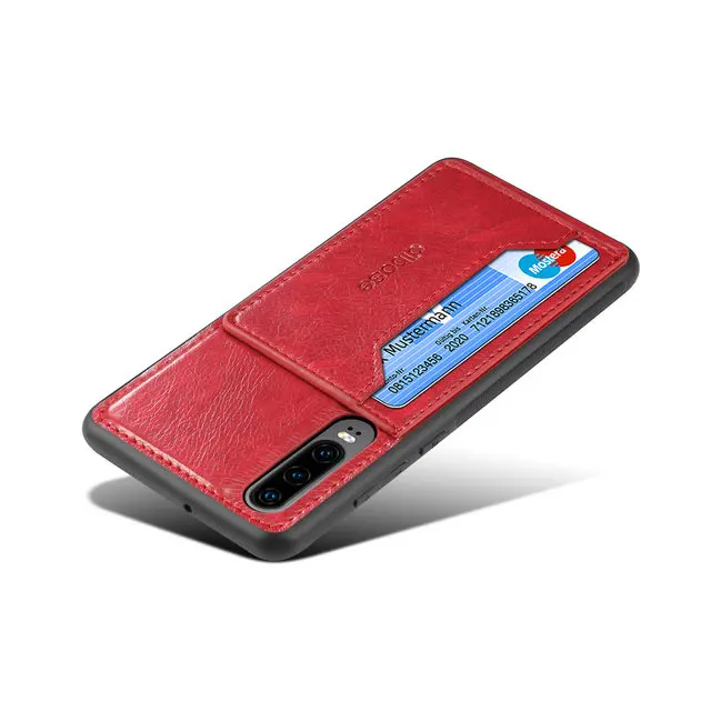 Красный 6,09 ''mi A3 задний Чехол Xiaomi mi A3 чехол 360 Защита флип-чехол Роскошный Etui для Funda Xiaomi mi A 3 Чехол Xio mi A3 слот для карт - Цвет: Красный