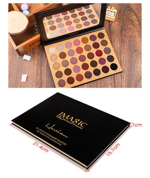 

35 Color Eyeshadow Palette Matte Multi-color Eye Shadow Glitter Highlighter Shimmer Make Up Pigment Eye Makeup Pallete TSLM2