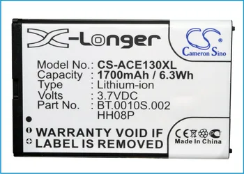 

Cameron Sino BT.0010S.002 HH08P Battery for Acer beTouch E130 Acer beTouch E130 B beTouch E140 E140 E130 1700mAh
