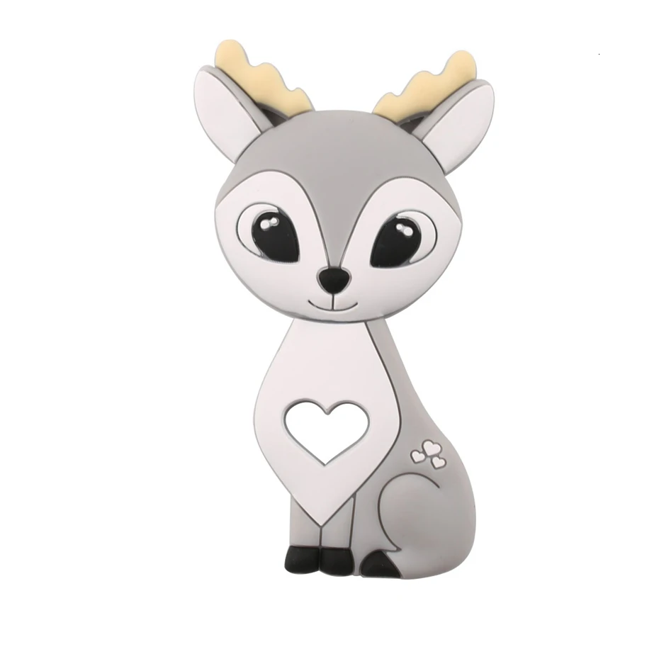 12 Миниатюрный стержень 1 шт. силиконовый Bambi Sika Deer чувствительный Прорезыватель игрушка новорожденная игрушка Детские Аксессуары Уход натуральный развивающий детский Прорезыватель - Цвет: 12