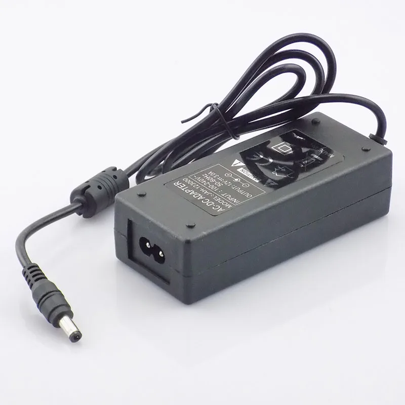 DC 12V 3A в AC 100 V-240 V конвертер адаптер CCTV блок питания для камеры трансформатор для 5050 3528 5630 led полосы света K09