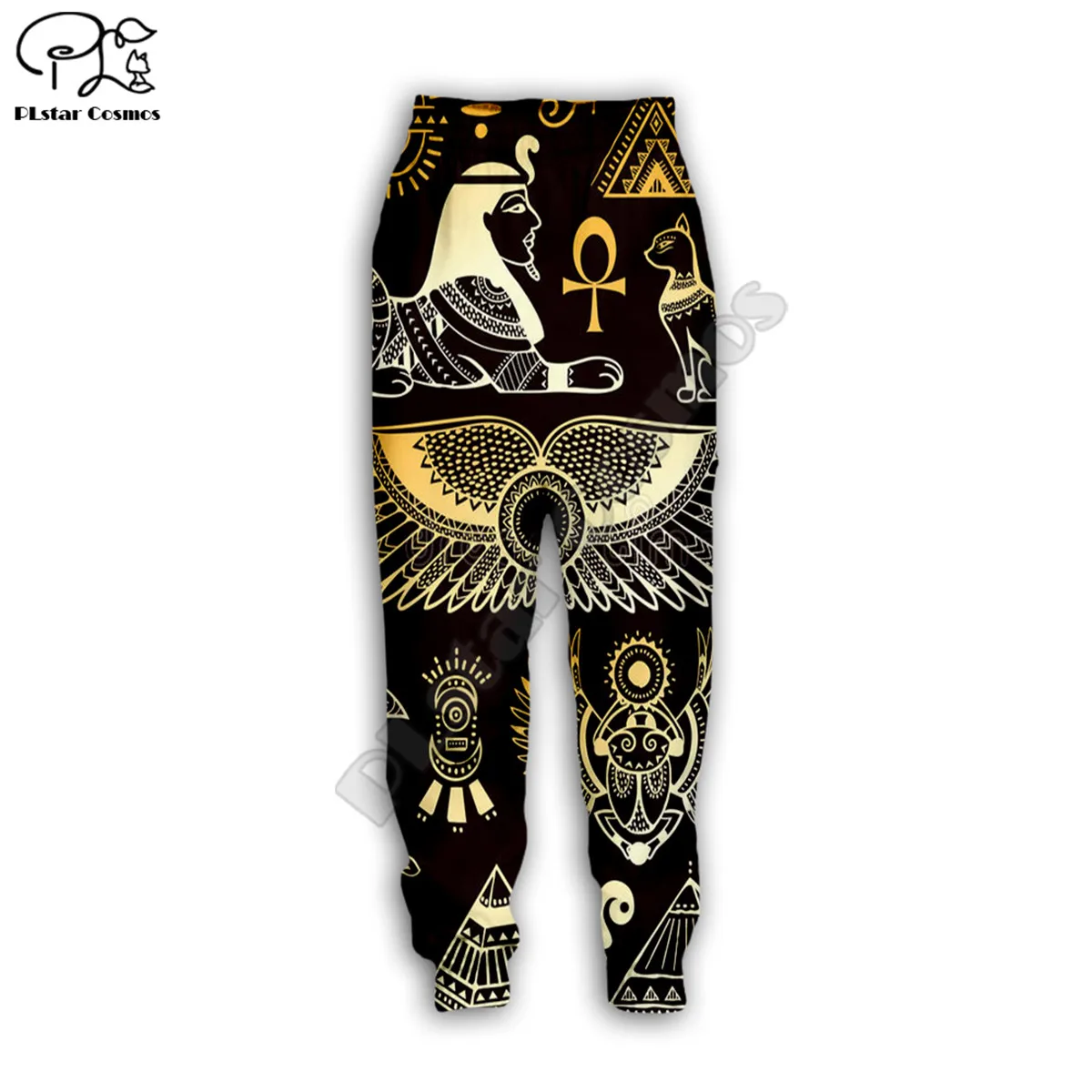 

PLstar Cosmos Newest Egyptian tattoo Pants men Novelty 3d cool Harajuku Pants Full Hip Hop Sweatpants Drop shipping style-3