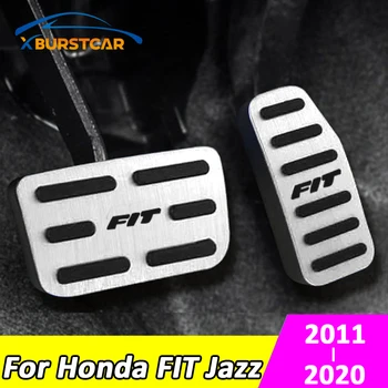

Xburstcar Auto Brake Gas Pedal Protector Cover For Honda Fit Jazz 2011 - 2020 AT Car Pedals Replacement Parts Accessories