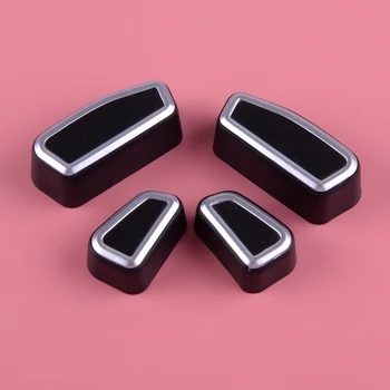 

beler ABS 4pcs Front Seat Adjust Switch Cover Trim Interior Styling Accessories fit for Jeep Cherokee Grand Cherokee Durango