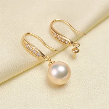 

Pearl Earrings fittings factory diy jewelry making Earrings Base Settings Gold Filling Classic Earrings Findings for Women charm