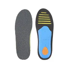 1 пара стельки для поддержки стопы эластичные дышащие амортизирующие подошвенные ортопедические вставки для плоскостопия