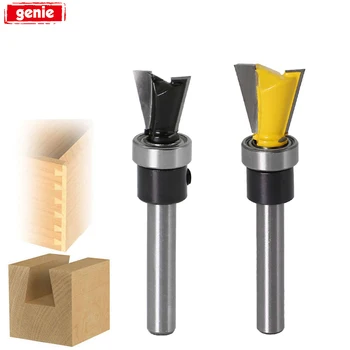 

1pc 1/4 inch Shank Router Bit Dovetail Tenon Milling Cutter For Woodworking Tools