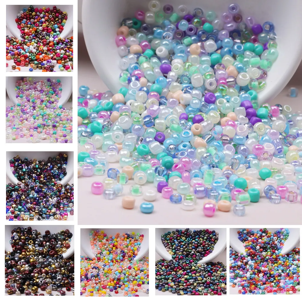 Glass Seed Beads Small Garden Bulk Craft Pony Jewelry For DIY Project Bracelet Necklace Making | Украшения и аксессуары