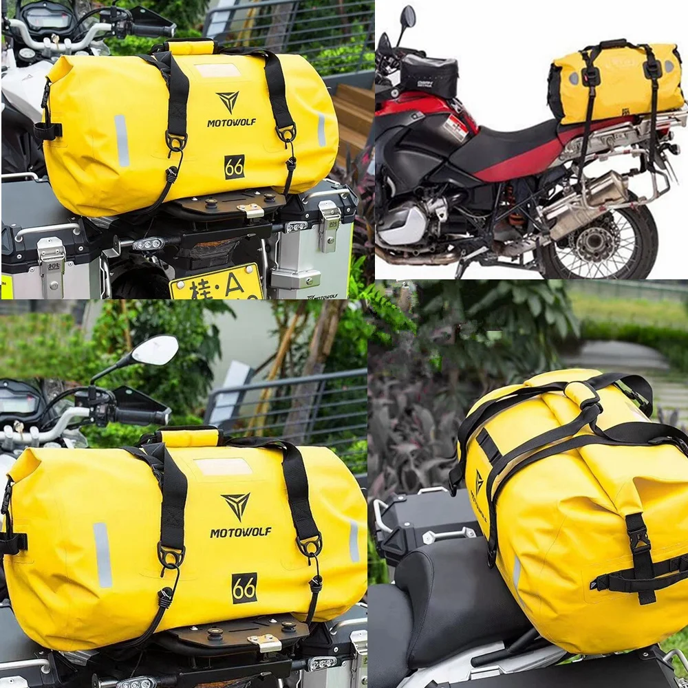 Motorcycle Waterproof Tail Bags 90L 66L 40L