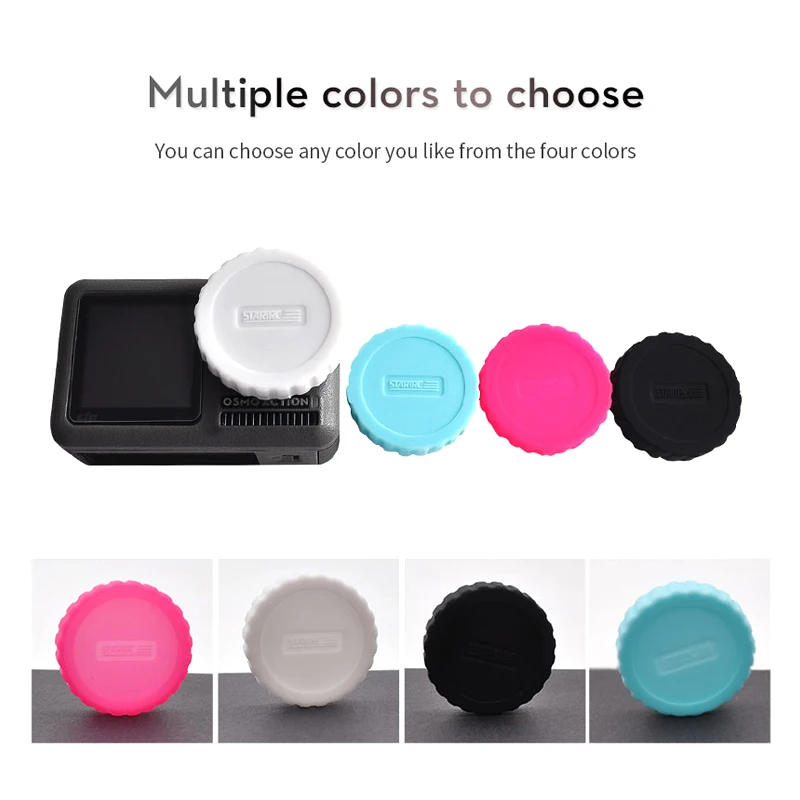 

OSMO ACTION Lens Cover Silicone Protective cover Lens Gap For DJI OSMO Action Expansion Accessories Kit
