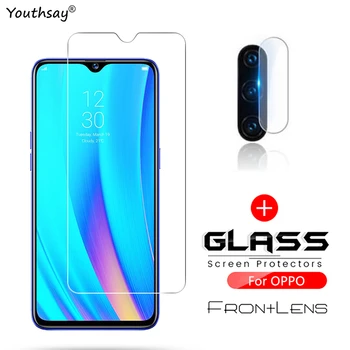 Перейти на Алиэкспресс и купить 2 шт для OPPO Realme 5 Защитное стекло для экрана закаленное стекло для Realme 6 Pro 5 X50 XT X2 5i стекло для Realme 5 пленка для телефона