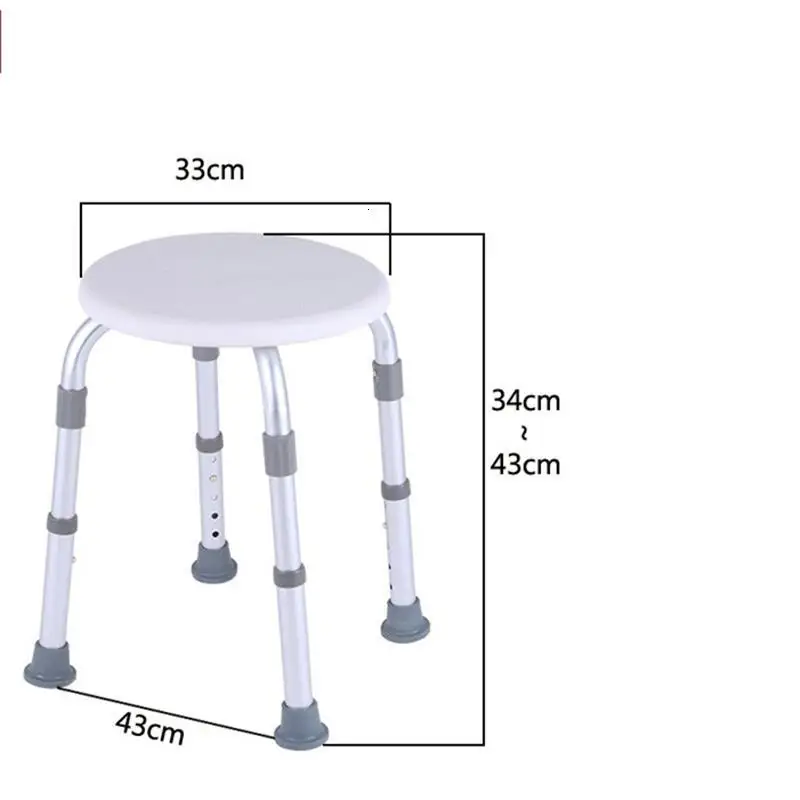 Idoso Mobile Per La Casa Sgabello Tabouret Wc ванная комната Mueble Tocador Туалет шаг Ванна Escalon Plegable табурет для ног стул для душа