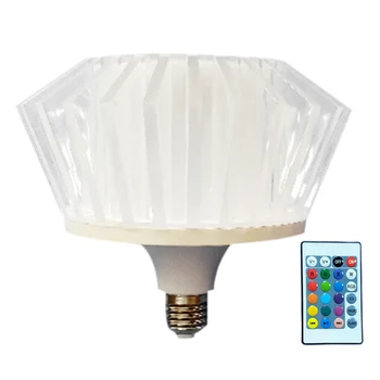 

Smart E27 LED Blueteeth Bulb Lamp Soft Light Effect Not Dazzling Non Fading 86-265V RGB Music Wireless KTV Bar Park Light