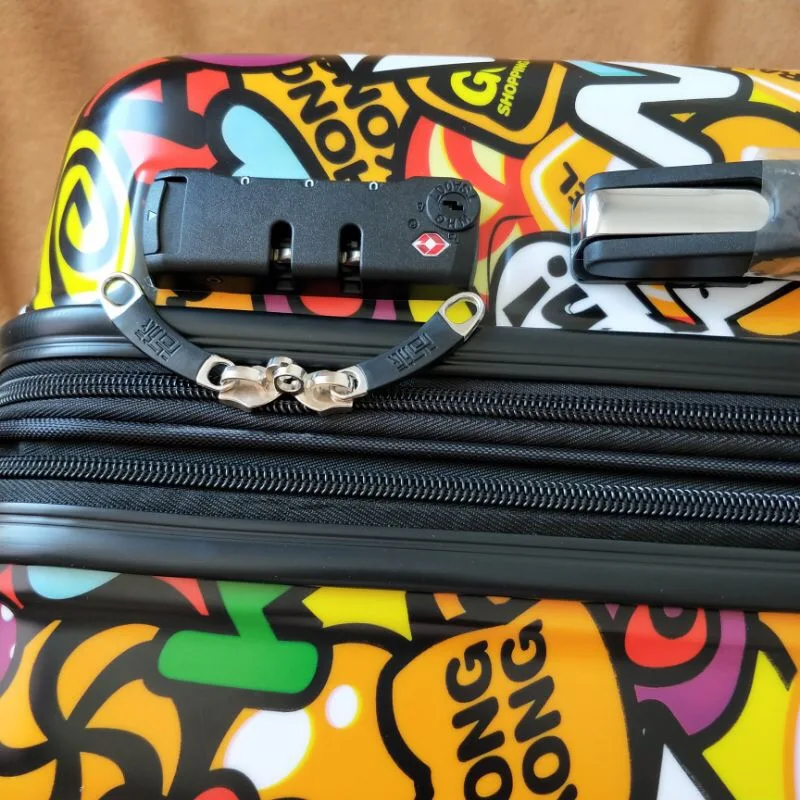 Acant cartoon rolling luggage spinner carry on 20/24 дюймов Аниме милый бренд пансион Детский чемодан Новые товары