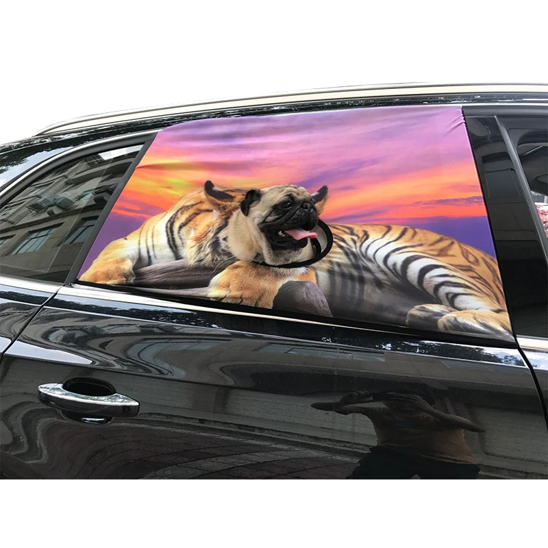 Ограда для питомца, собаки дом козырек Авто занавес крышка Pet ворота вентилятор Защита от солнца тени повесить на окно автомобиля Путешествия