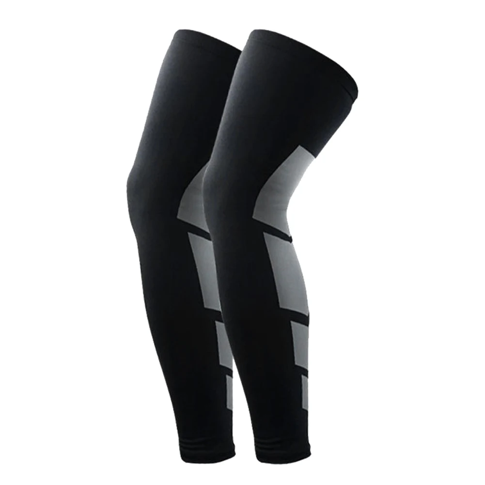 1 шт. унисекс уличные спортивные наколенники для велоспорта компрессионные наколенники для ног защитные эластичные рукава для безопасности спорта протектор