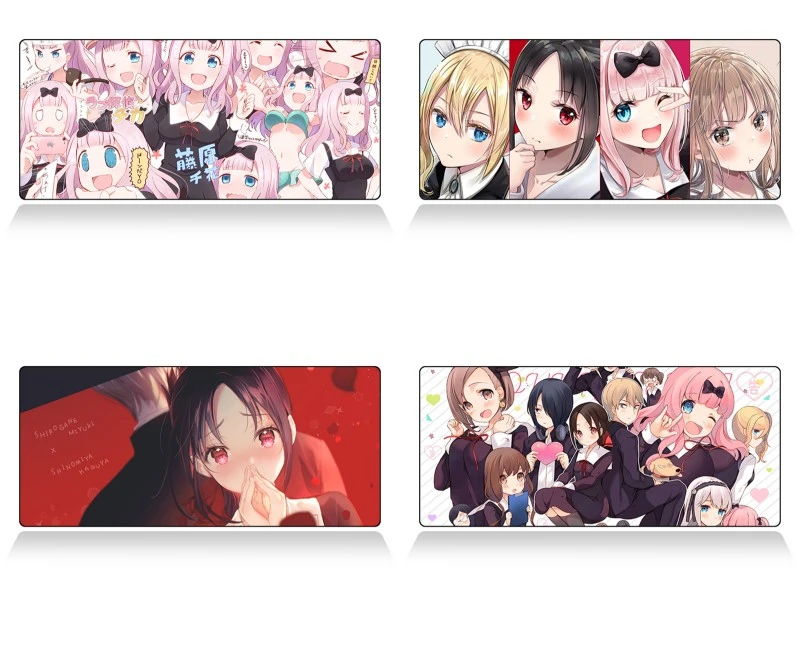 1pcs Anime Kaguya Sama Love Is War Cartoon Fujiwara Chika Printed Mousepad Play Game Mat Keyboard Pad Cosplay Prop For Girl Boy Costume Props Aliexpress