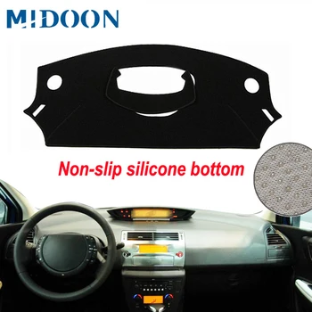 

MIDOON Fit For Citroen C4 C-Quatre 2004-2006 2007 2008 2009 2010 Dashboard Cover Dashmat Dash Mat Pad Sun Shade Dash Board Cover