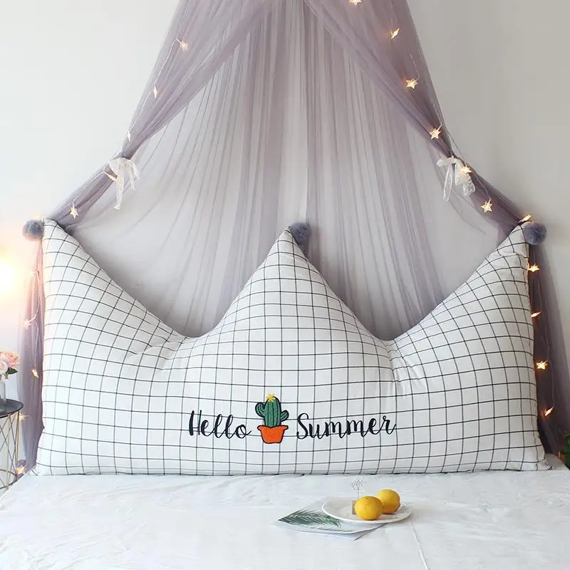 Decoratif Respaldo Cama Cojine Sofa Almofada infantile Decorativa Coussin Decoration большая подушка Декор для дома