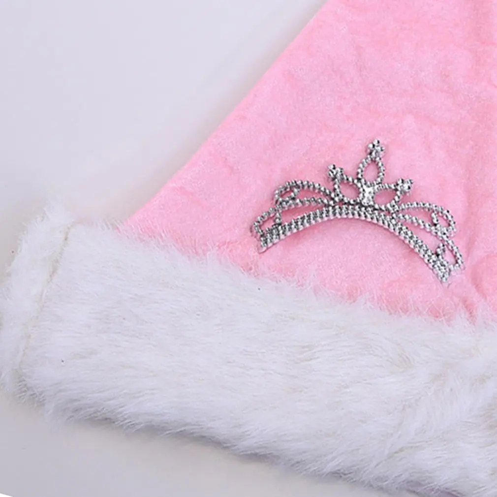 Workmanship Ensure This Santa Claus Hat Will Last For Many Seasons Christmas Decorations Crown Christmas Plush Hat