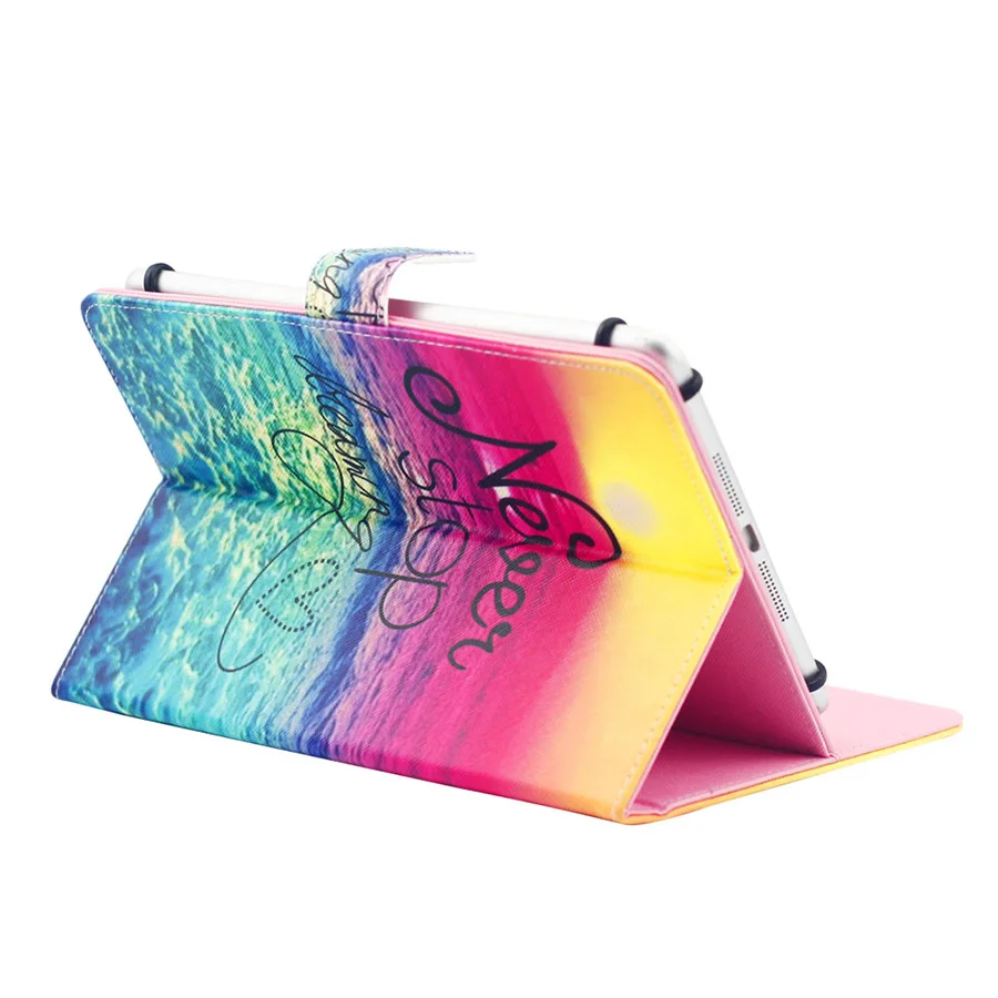 7'' Universal Case for 7 inch Tablet PC Printed Leather Flip Case Stand Cover For iPad mini Amazon Fire HD 7 Samsung Tab A 7 (212)