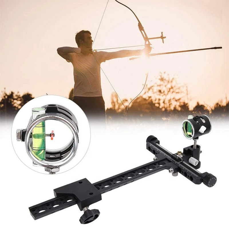 Compound Bow 1 Pin Sight Micro Adjustable Archery Right Hand Shooting Hunting Compound Bow 1 Pin Sight Micro Adjustable Archery Right Hand Shooting Hunting