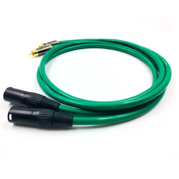 

Hifi MCINTOSH 2RCA to 2 XLR Audio Cable Mplifier DVD Player XLR Balanced Interconnect Cable